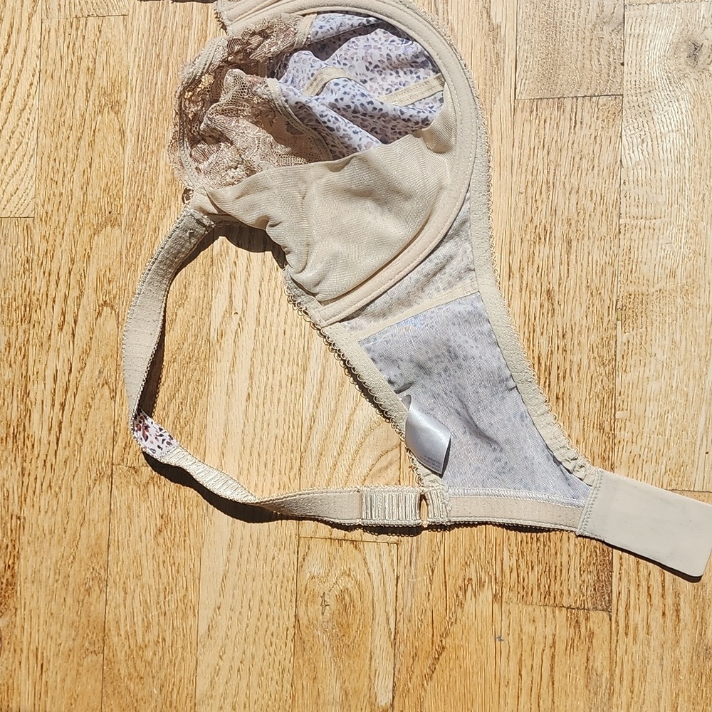 (34H) Fantasie Aimee Underwired Full Cup Bra In Antique Gold Sexy Animal Print - Picture 8 of 9